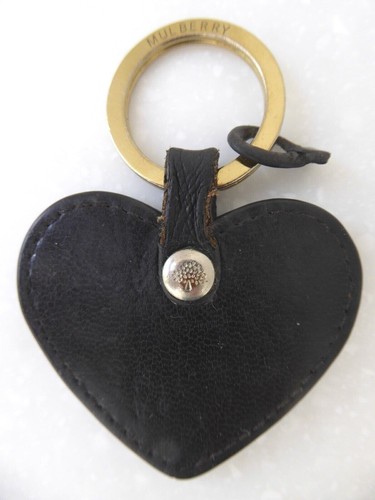 Mulberry heart keyring - heart,