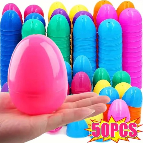 50pcs plastic easter eggs - 10/50pcs,