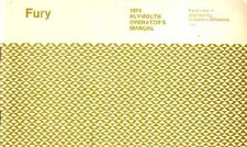 1974 Plymouth Fury Owners