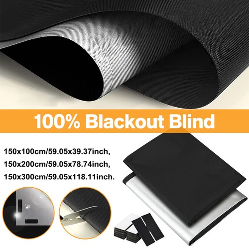 Temporary blackout blind - temporary,