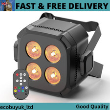 Par Can Lights 80W 4LED RGBW