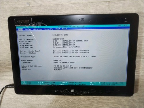 Fujitsu stylistic q616 - fujitsu,