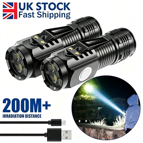 1200000lm usb rechargeable - x,
