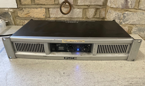 Qsc gx3 power amplifier - qsc,
