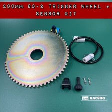 200mm Universal Trigger Wheel & Sensor Kit 60-2 MMaxxecu Megasquirt Syvecs SEN8D