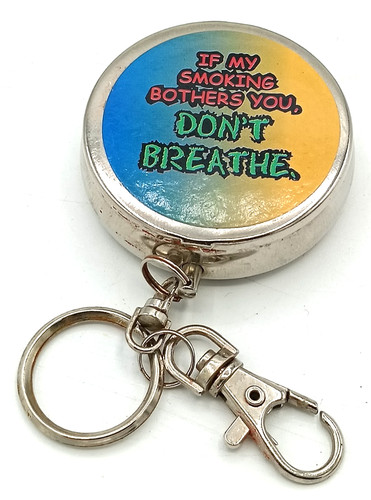 Portable pocket ashtray - pocket,