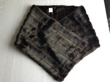 Luxurious Realistic Classic Faux Mink Stole - One Size - Theatre, Wedding