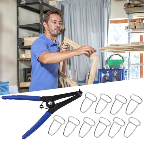 Spring clamp pliers with - pliers,