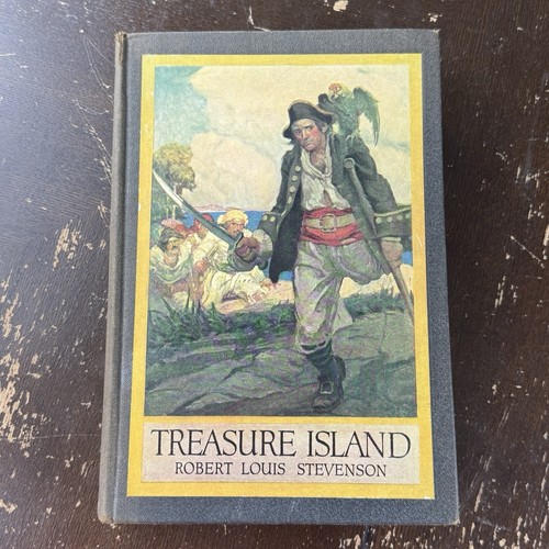 Treasure island 1915 hardcover - island,