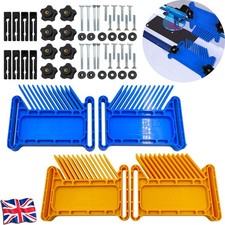 1 Pair Woodworking Feather Board Set Router Tables Saws Carpentry Aid Tool Kit