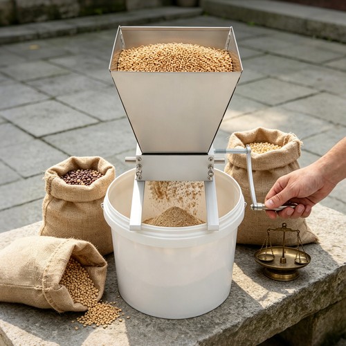 Stainless steel grain grinder - grain,