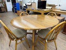 Ercol Blonde Dining Set With 4