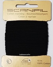 BLACK Scanfil 100% COTTON