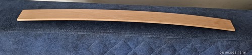 Used curved wooden sprung bed - curved,