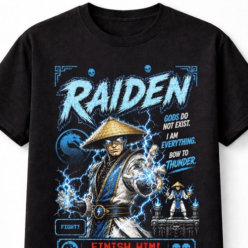 Raiden mortal kombat arcade - kombat,