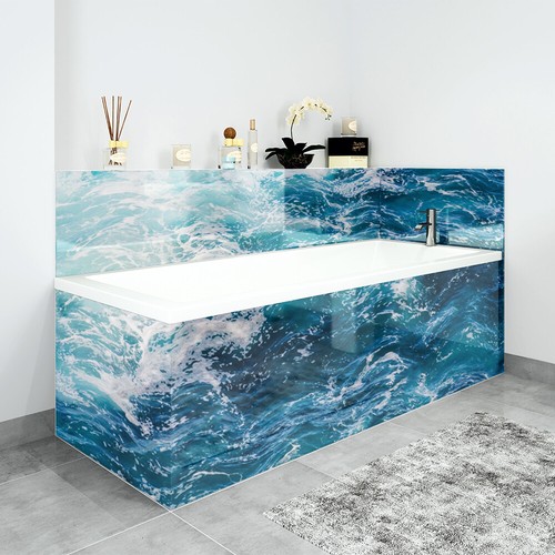 Bath panels printed - bath,