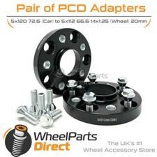 Adapters 5x120 72.6 Car to