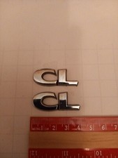 Pair Of Vw / FIAT ?? CL Badge Wing Fender 