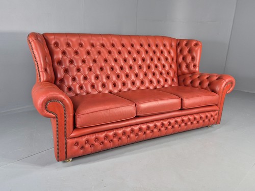 Vintage highback chesterfield - vintage,