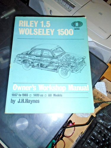 Haynes riley wolseley - wolseley, 1500