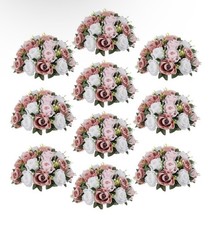 Flower Centerpieces for Wedding Tables: Wedding Table Decorations Dusty Rose 10