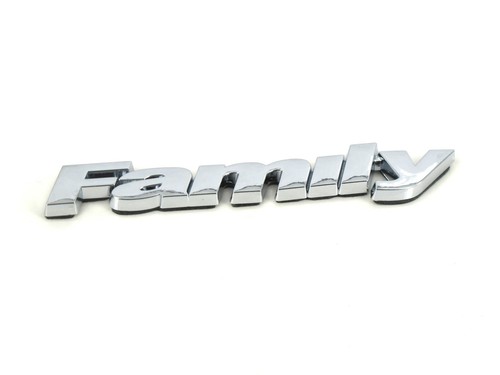 Genuine new fiat family - fiat, badge