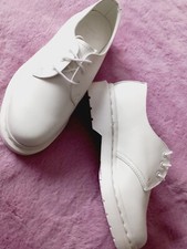 Dr Martens Shoes White & White