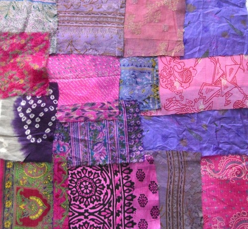 Pink purple upcycled - upcycled, sari