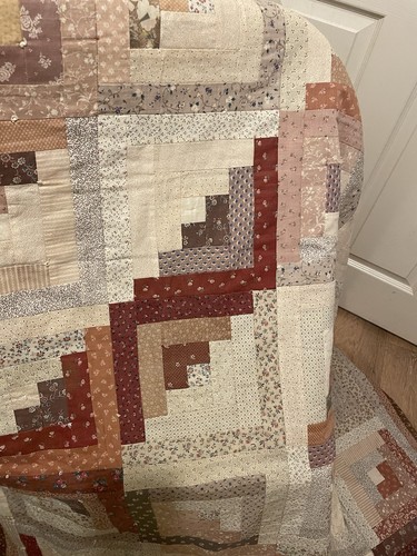 Vintage floral patchwork - , quilt