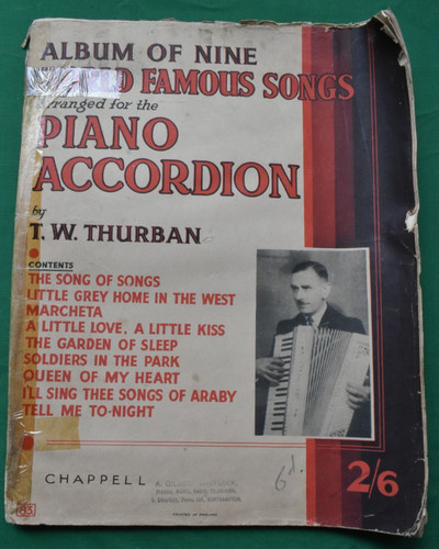 Vintage piano accordion - vintage,