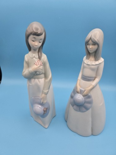 Nao girl holding posy - holding, and