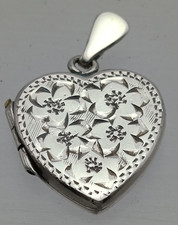 Vintage Sterling Silver Heart