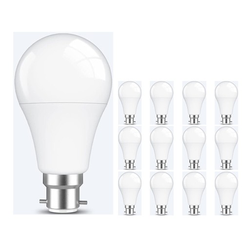 Pack b22 led bulb smd - 12,