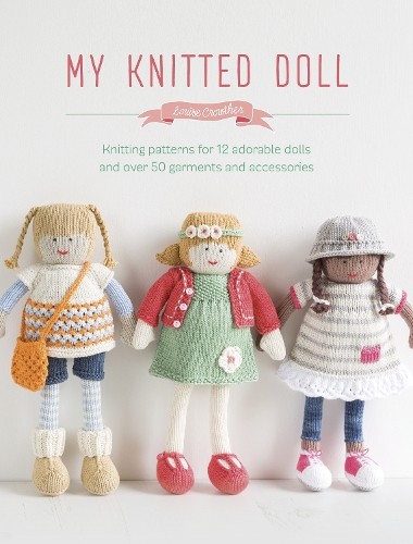 Knitted doll knitting - my, doll: