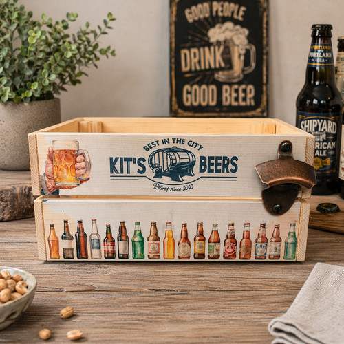 Personalised beer box - ,,