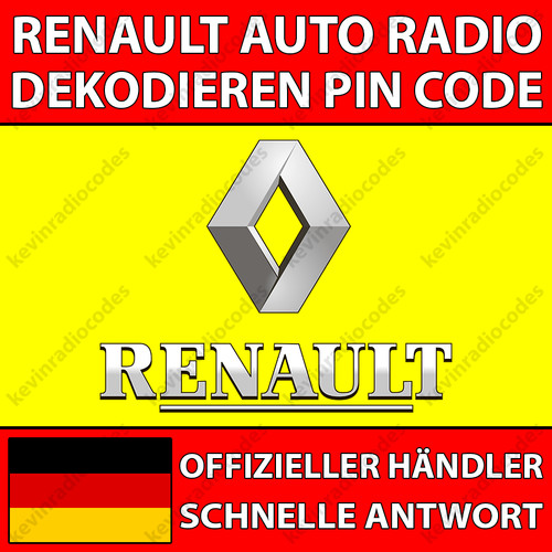 Renault radio decoding - ✅renault,