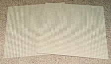 LEGO 2x Large Grey Base Plates