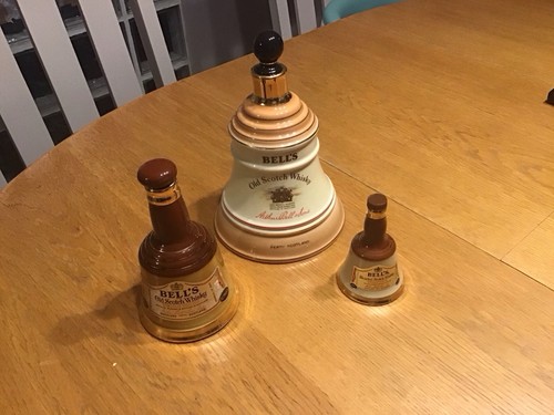 Bells whisky decanters - bells,