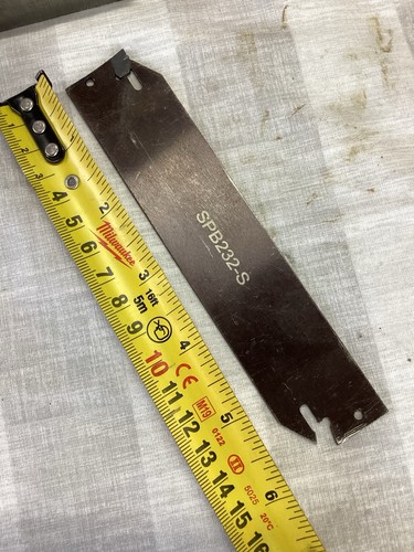 Lathe parting off tool - parting,