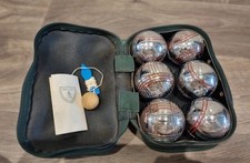 M & S Vintage Boules/ Petanque Set In Original Box