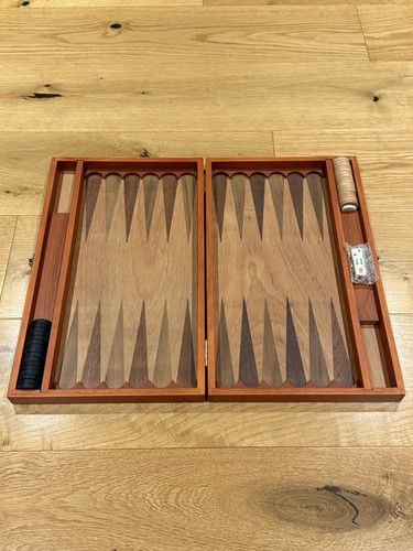 Italian wooden backgammon set - italian,