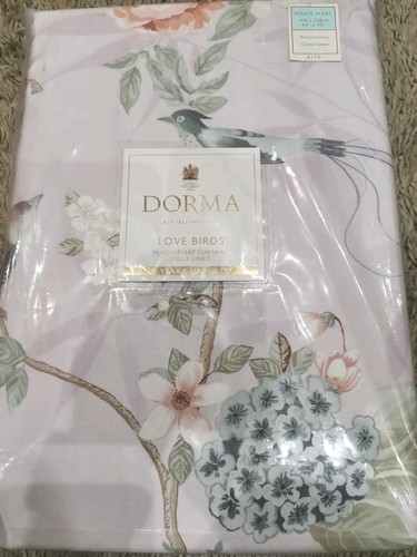 Dorma love birds - pencil, pleat