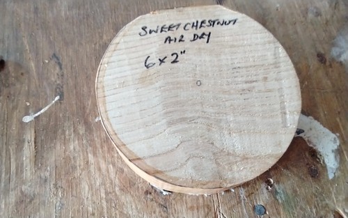Sweet chestnut bowl - sweet, wood