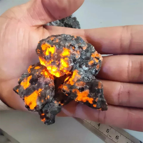 Natural yooperlite flame - natural,