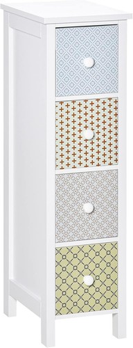 Shabby chick bathroom - chick, cabinet