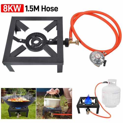 Cast iron gas burner - iron, ring