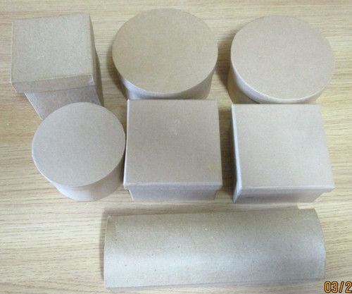 Assorted paper mache - 7, boxes