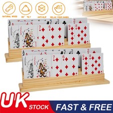 2Pcs Playing Card Holder Rack