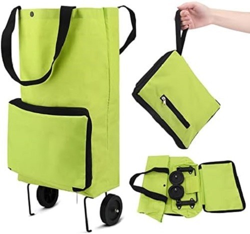 Collapsible shopping trolley - collapsible,