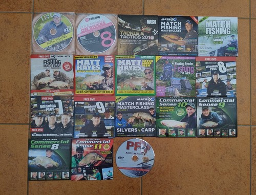 Fishing dvdds job lot 18 - x,